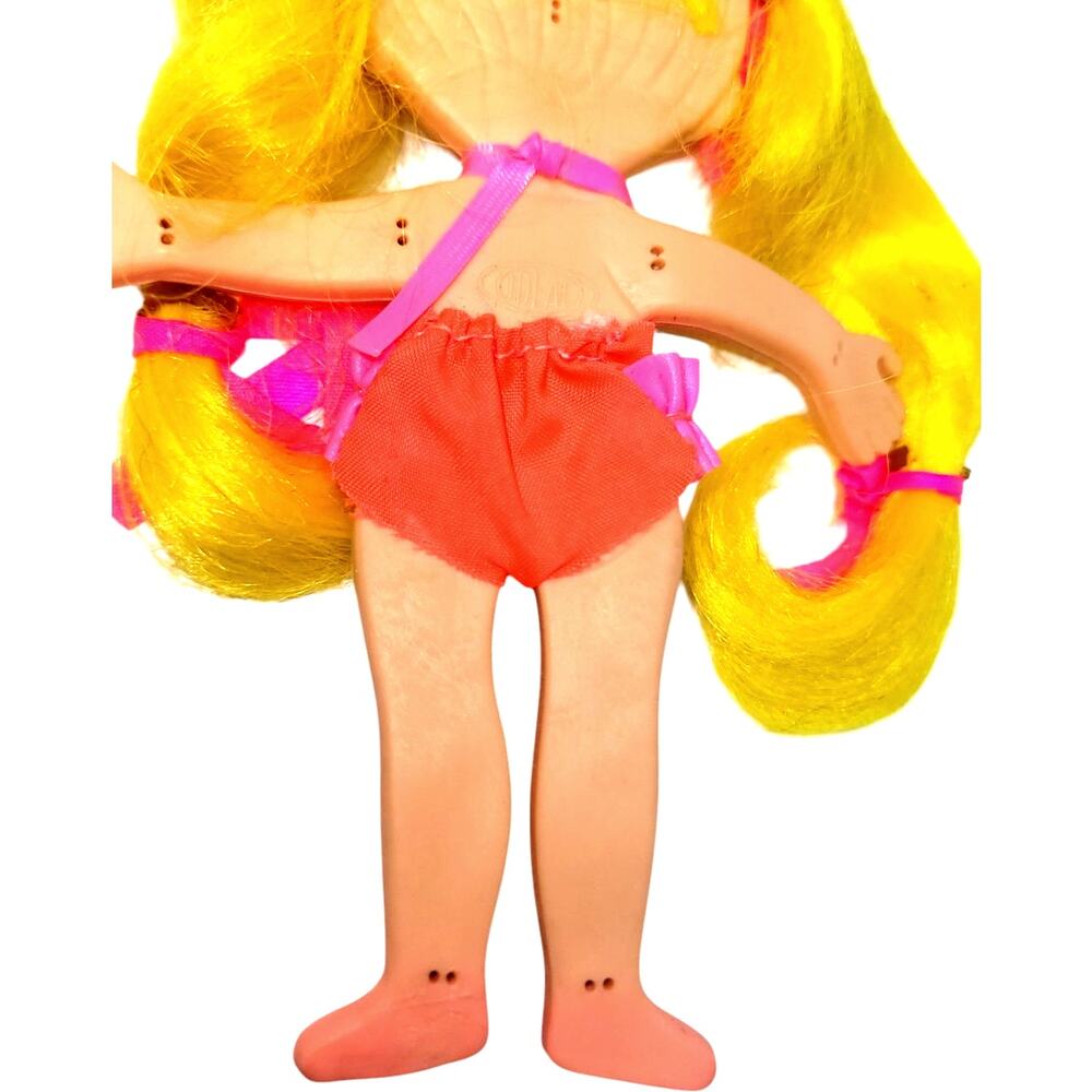 1970s Vintage Groovy Vibe Flatsy Mod Doll - Picture 6 of 7